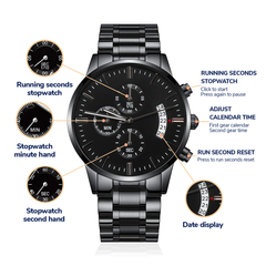 Groomsman Promoted From Wingman to Groomsman – Men's Watch