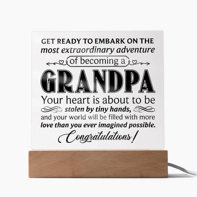 Grandpa – Acrylic Square